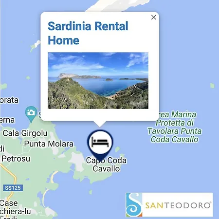 San Teodoro Punta Est Fantastico Trilocale Vista Mare Διαμέρισμα *