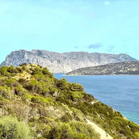 Apartmán San Teodoro Punta Est Fantastico Trilocale Vista Mare *