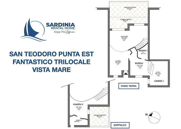 Appartement San Teodoro Punta Est Fantastico Trilocale Vista Mare Cap Coda Cavallo